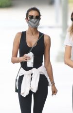 ALESSANDRA AMBROSIO Leaves a Gym in Brentwood 06/17/2020