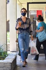 ALESSANDRA AMBROSIO Leaves a Spa in Los Angeles 06/16/2020