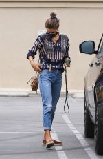 ALESSANDRA AMBROSIO Leaves a Spa in Los Angeles 06/16/2020