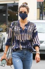 ALESSANDRA AMBROSIO Leaves a Spa in Los Angeles 06/16/2020