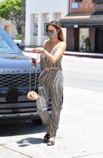 ALESSANDRA AMBROSIO Out for Lunch in Santa Monica 06/19/2020