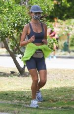 ALESSANDRA AMBROSIO Out Hikinig in Santa Monica 06/06/2020