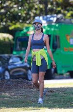 ALESSANDRA AMBROSIO Out Hikinig in Santa Monica 06/06/2020