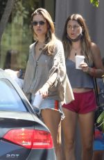 ALESSANDRA AMBROSIO Out on the Beach in Santa Monica 06/10/2020
