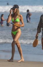 ALESSANDRA AMBROSIO Out on the Beach in Santa Monica 06/10/2020