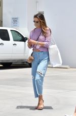ALESSANDRA AMBROSIO Out Shopping in Brentwood 06/23/2020