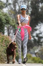 ALESSANDRA AMBROSIO Out with Her Dog in Pacific Palisades 06/02/2020