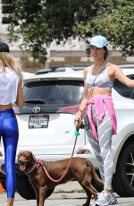 ALESSANDRA AMBROSIO Out with Her Dog in Pacific Palisades 06/02/2020