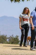 ALICIA SILVERSTON Out with Her Dog in Los Angeles 06/03/2020