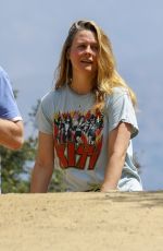 ALICIA SILVERSTON Out with Her Dog in Los Angeles 06/03/2020