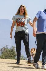 ALICIA SILVERSTON Out with Her Dog in Los Angeles 06/03/2020