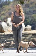 ALICIA SILVERSTONE Out Hiking with Her Dogs in Los Angeles 06/26/2020