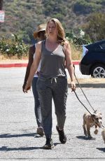 ALICIA SILVERSTONE Out Hiking with Her Dogs in Los Angeles 06/26/2020