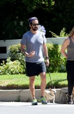 ALICIA SILVERSTONE Out Walks Her Dog in Los Angeles 06/14/2020