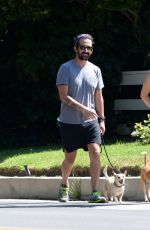 ALICIA SILVERSTONE Out Walks Her Dog in Los Angeles 06/14/2020