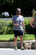 ALICIA SILVERSTONE Out Walks Her Dog in Los Angeles 06/14/2020