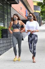 ALLESANDRA AMBROSIO at a Gym in Hollywood 06/19/2020