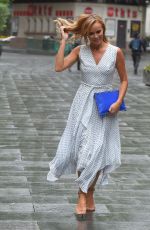 AMANDA HOLDEN at Global Radio in London 06/18/2020