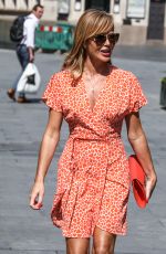 AMANDA HOLDEN in a Mini Dress Leaves Heart Radio in London 06/24/2020