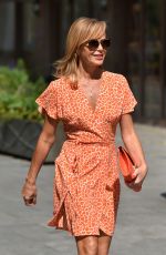 AMANDA HOLDEN in a Mini Dress Leaves Heart Radio in London 06/24/2020