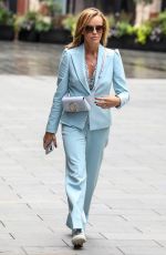 AMANDA HOLDEN Leaves Global Studios in London 06/05/2020