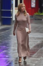 AMANDA HOLDEN Leaves Global Studios in London 06/10/2020