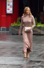 AMANDA HOLDEN Leaves Global Studios in London 06/10/2020