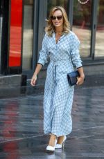 AMANDA HOLDEN Leaves Global Studios in London 06/15/2020