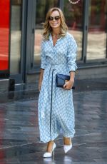 AMANDA HOLDEN Leaves Global Studios in London 06/15/2020