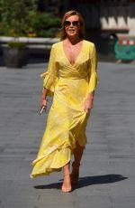 AMANDA HOLDEN Leaves Global Studios in London 06/22/2020