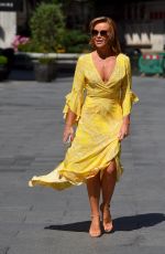 AMANDA HOLDEN Leaves Global Studios in London 06/22/2020