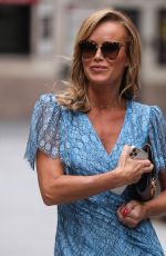 AMANDA HOLDEN Leaves Heart Radio in London 06/29/2020