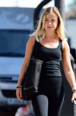 AMELIA WINDSOR in Tights Out and About in London 06/22/2020
