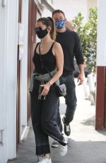 ANA DE ARMAS and Ben Affleck at Brentwood Country Mart 06/20/2020