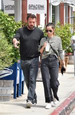 ANA DE ARMAS and Ben Affleck at Brentwood Country Mart 06/20/2020