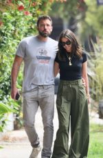 ANA DE ARMAS and Ben Affleck Out with Their Dog in Venice Beach 06/22/2020