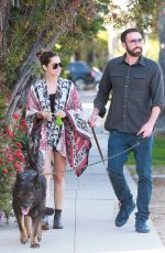 ANA DE ARMAS and Ben Affleck Out with Their Dogs in Santa Monica 06/29/2020
