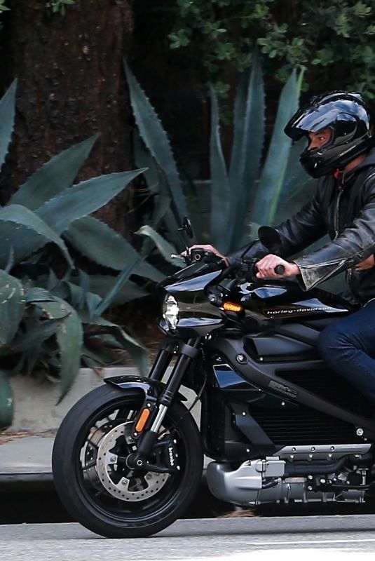 ANA DE ARMAS and Ben Affleck Riding a Bike Out in Los Angeles 06/16/2020