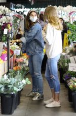ANA DE ARMAS in Double Denim Out Shopping in LOs ANgeles 06/05/2020