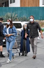 ANA DE ARMAS in Double Denim Out Shopping in LOs ANgeles 06/05/2020