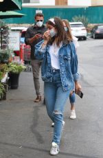 ANA DE ARMAS in Double Denim Out Shopping in LOs ANgeles 06/05/2020