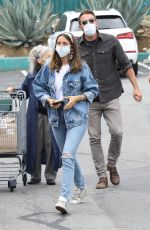 ANA DE ARMAS in Double Denim Out Shopping in LOs ANgeles 06/05/2020