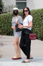 ANA DE ARMAS Out for Lunch with a Friend in Venice Beach 06/23/2020