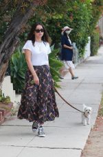 ANA DE ARMAS Out with Her Dog in Santa Monica 06/17/2020