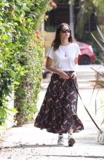 ANA DE ARMAS Out with Her Dog in Santa Monica 06/17/2020