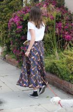 ANA DE ARMAS Out with Her Dog in Santa Monica 06/17/2020