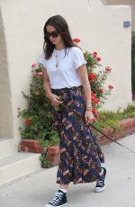 ANA DE ARMAS Out with Her Dog in Santa Monica 06/17/2020
