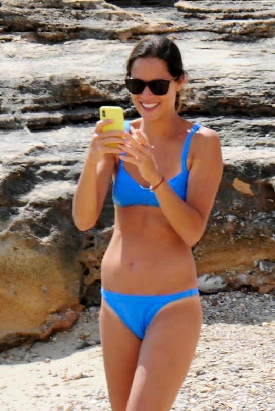 ANA IVANOVIC in Bikini at a Beach 06/04/2020