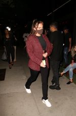ANASTASIA KARANIKOLAOU at Boa Steakhouse in West Hollywood 06/23/2020