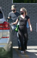 ANNABELLE WALLIS Leaves a Pet Supply Store in Los Feliz 06/18/2020